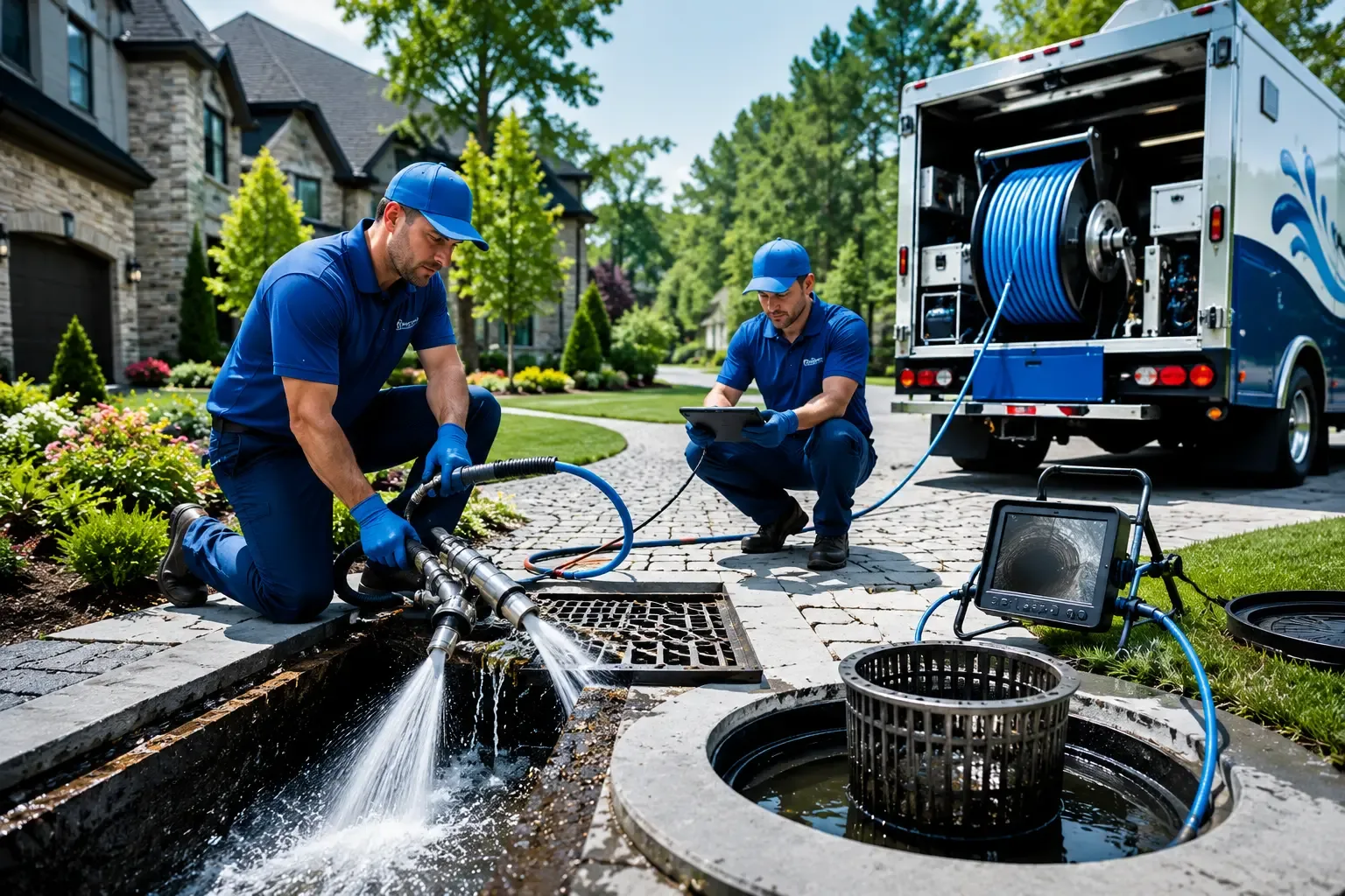 Local outdoor drain cleaning professionals in Mccausland, IA